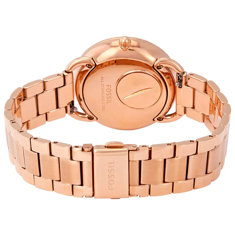 Fossil Tailor Multifunction Rose Dial Ladies Watch ES4264