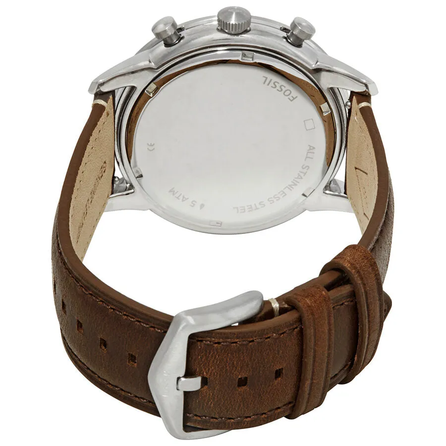 Fossil Townsman Chronograph Cream Dial Men's Watch FS5350