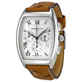Frederique Constant Art Deco Chronograph Silver Dial Men's Watch 292M4T26OS FC-292M4T26OS
