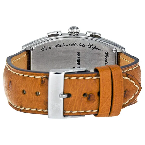 Frederique Constant Art Deco Chronograph Silver Dial Men's Watch 292M4T26OS FC-292M4T26OS