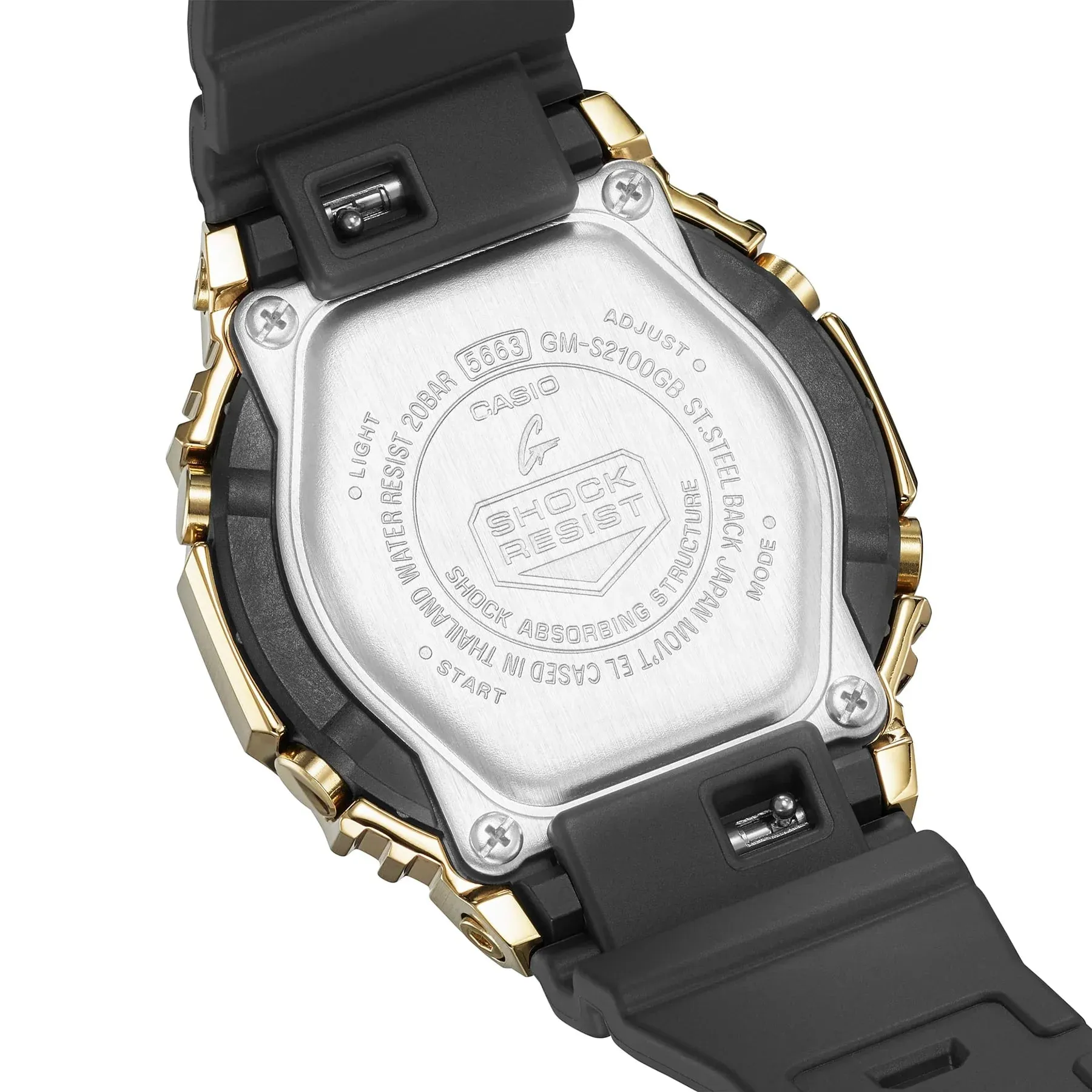 G Shock GMAS Mid-Size Casioak GMS2100GB-1A