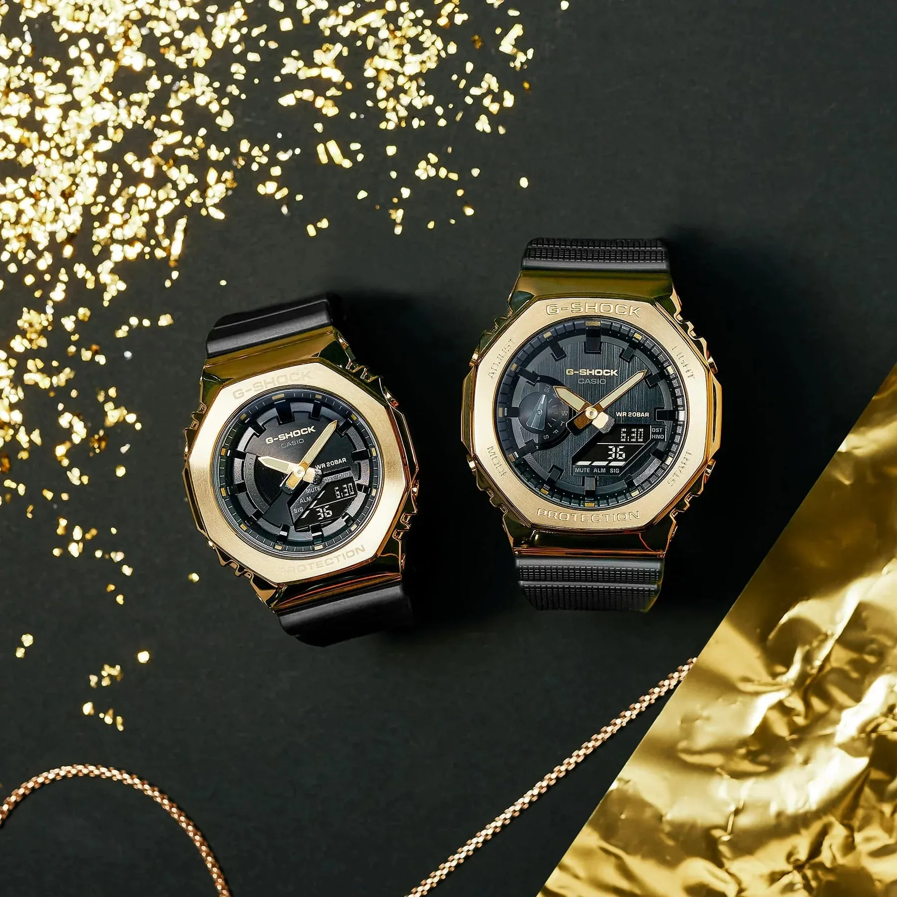 G Shock GMAS Mid-Size Casioak GMS2100GB-1A