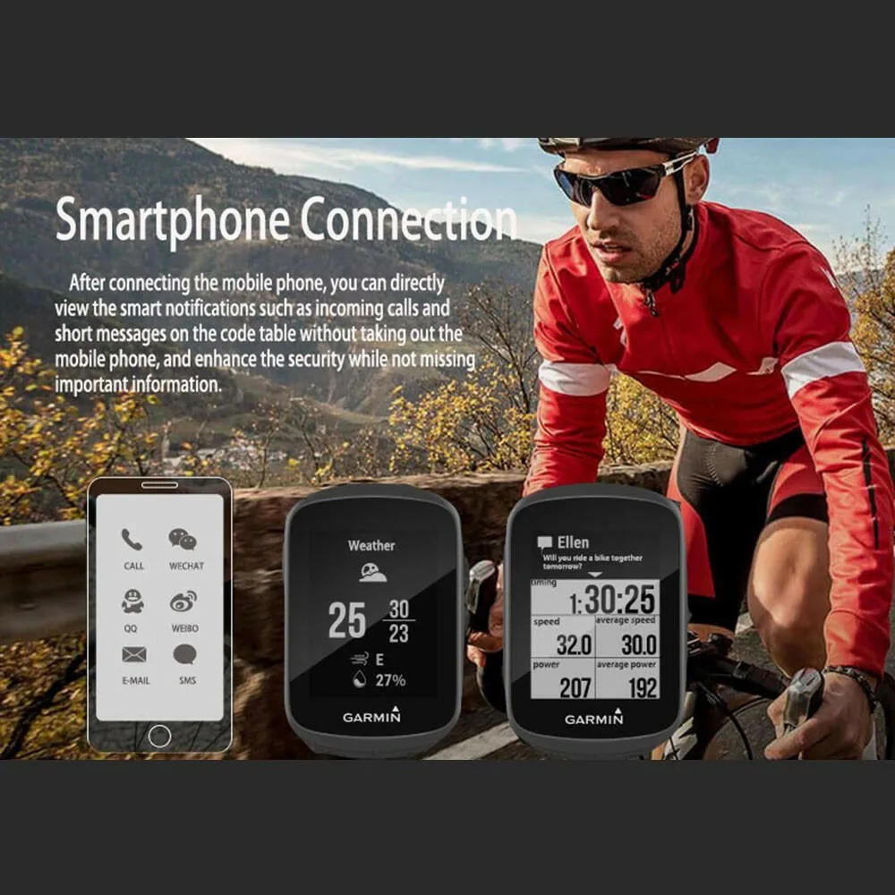 Garmin Edge 130 Bicycle Wireless GPS Computer with Altimeter