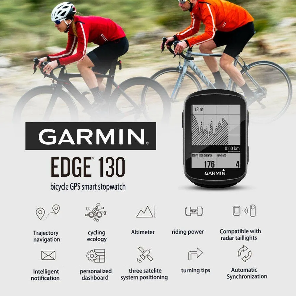 Garmin Edge 130 Bicycle Wireless GPS Computer with Altimeter