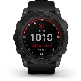 Garmin Fenix 7X Solar Watch - Slate Grey/Black