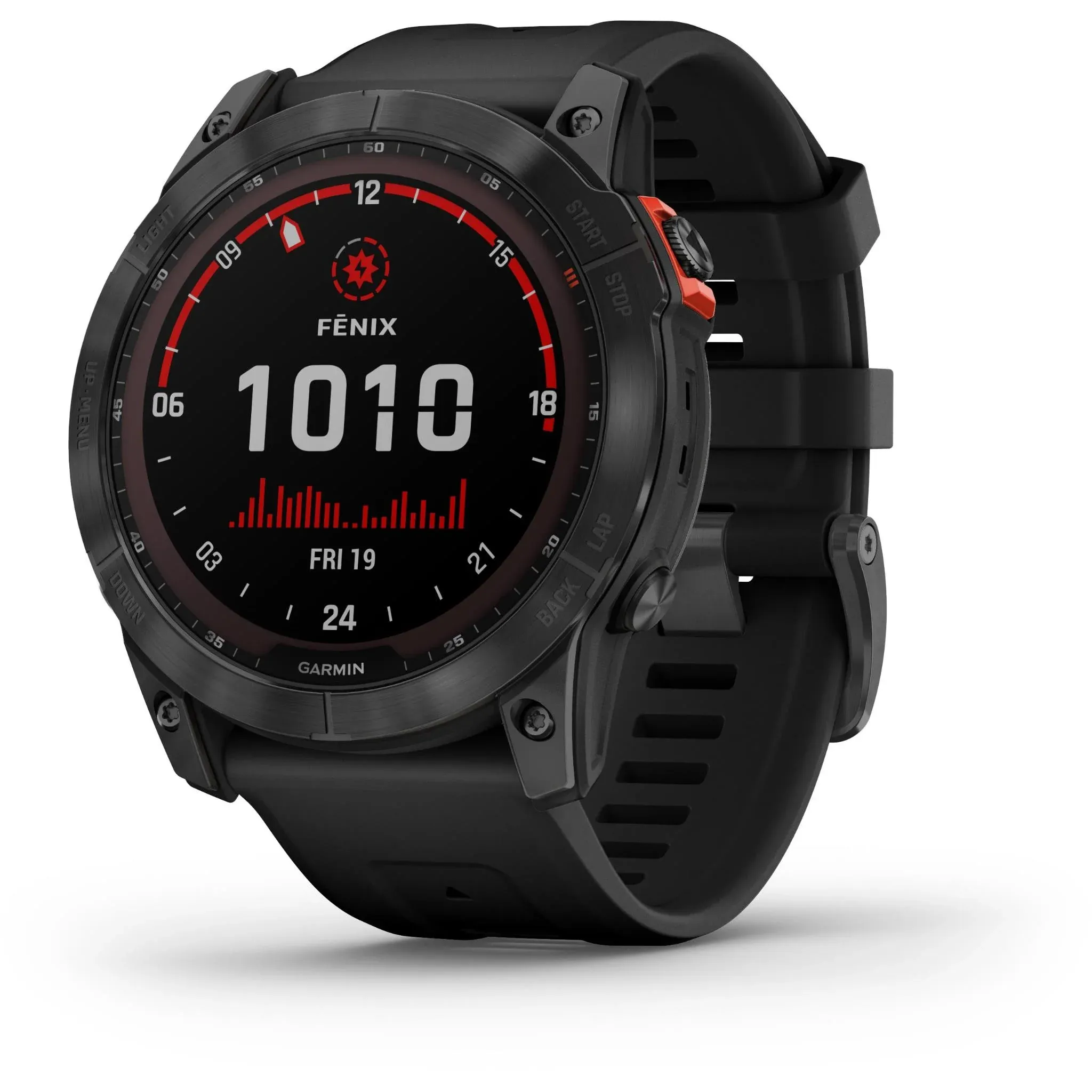 Garmin Fenix 7X Solar Watch - Slate Grey/Black
