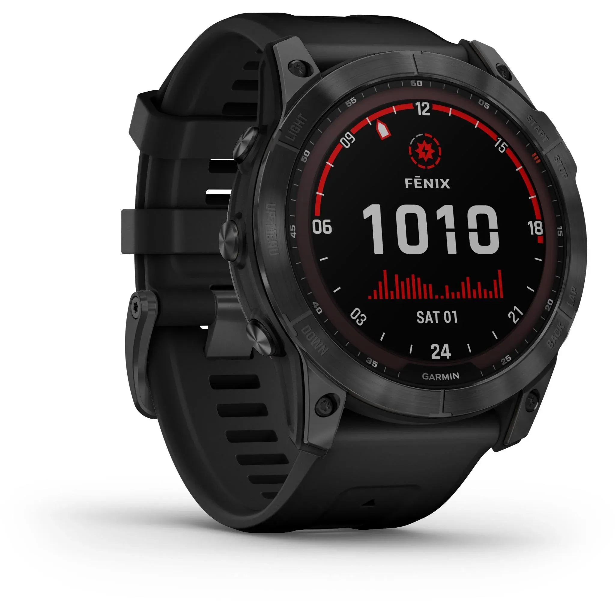 Garmin Fenix 7X Solar Watch - Slate Grey/Black