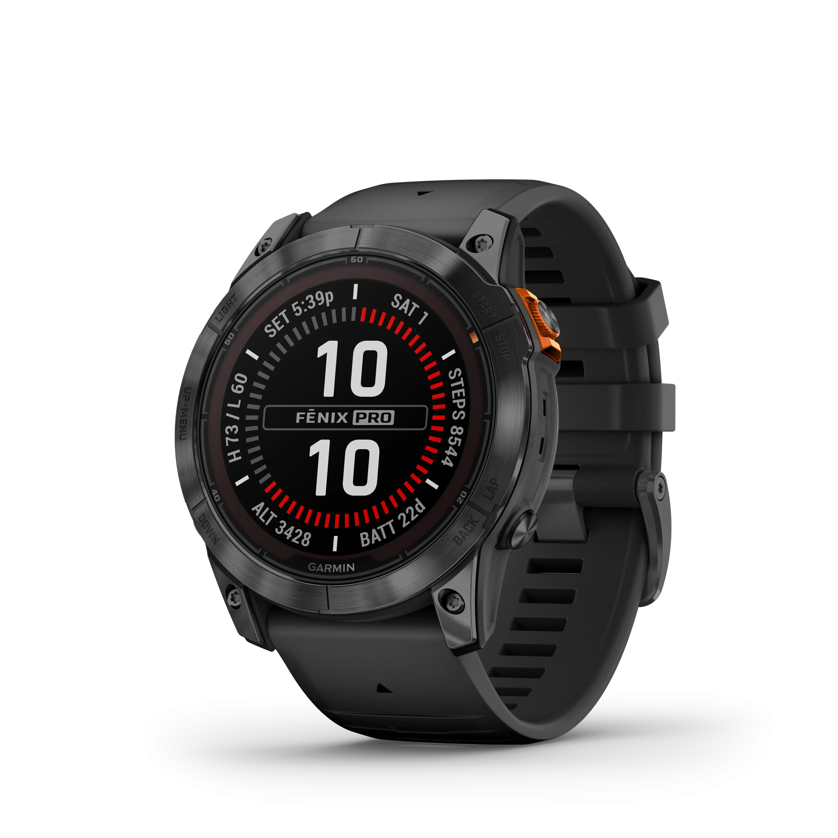Garmin Fēnix® 7x Pro – Solar Edition Slate Grey with Black Band
