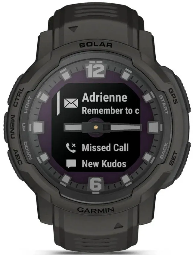 Garmin Instinct Crossover Solar Graphite
