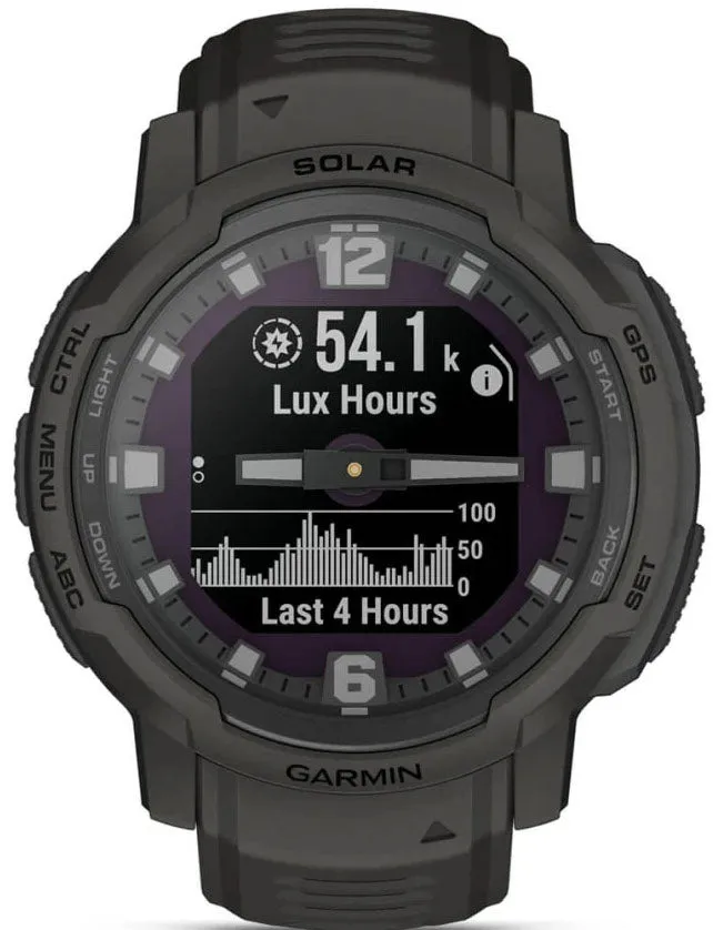 Garmin Instinct Crossover Solar Graphite