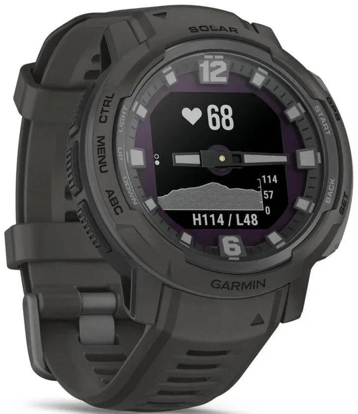 Garmin Instinct Crossover Solar Graphite