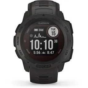 Garmin Instinct Solar GPS Smart Watch - Graphite