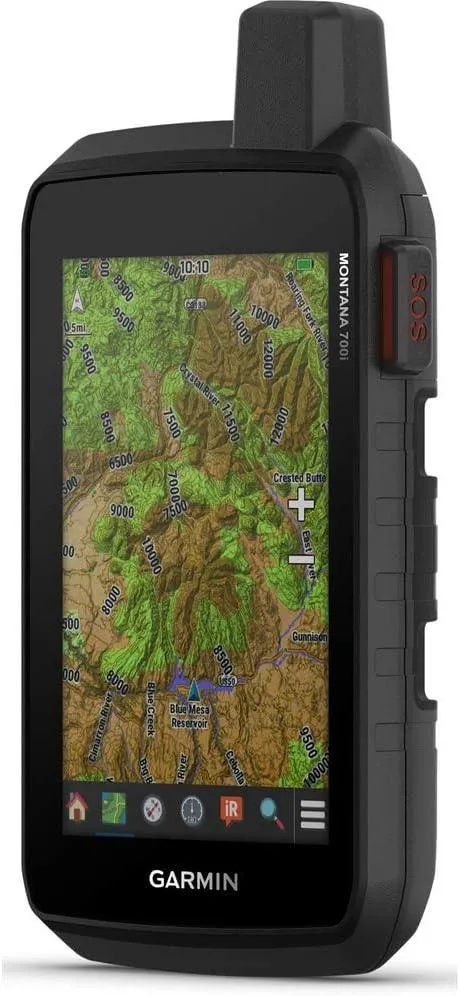 Garmin Montana 750i Rugged GPS Touchscreen Navigator with inReach® Technology and 8 Megapixel Camera