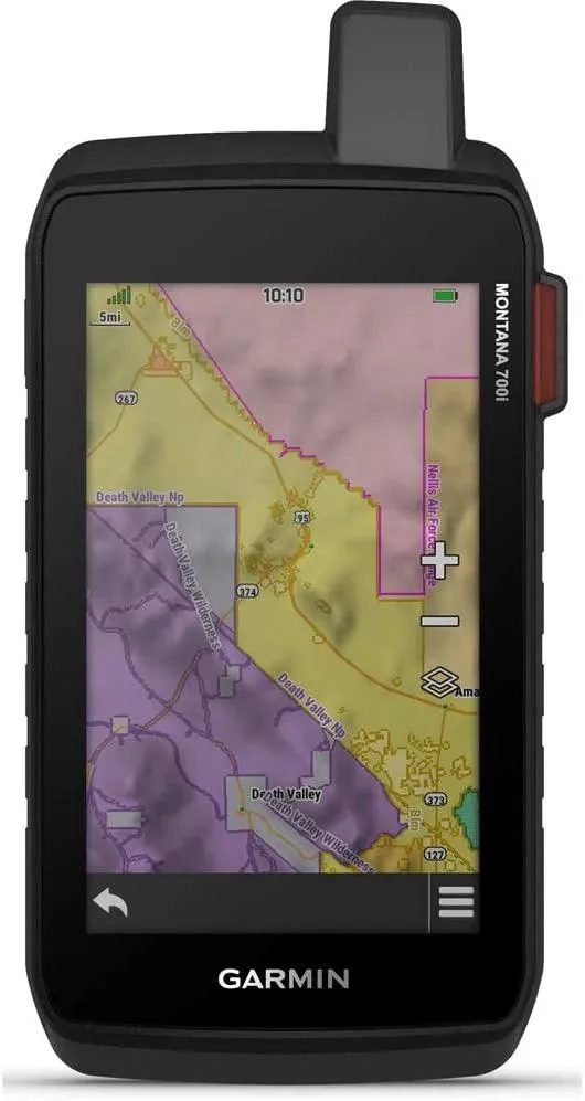 Garmin Montana 750i Rugged GPS Touchscreen Navigator with inReach® Technology and 8 Megapixel Camera