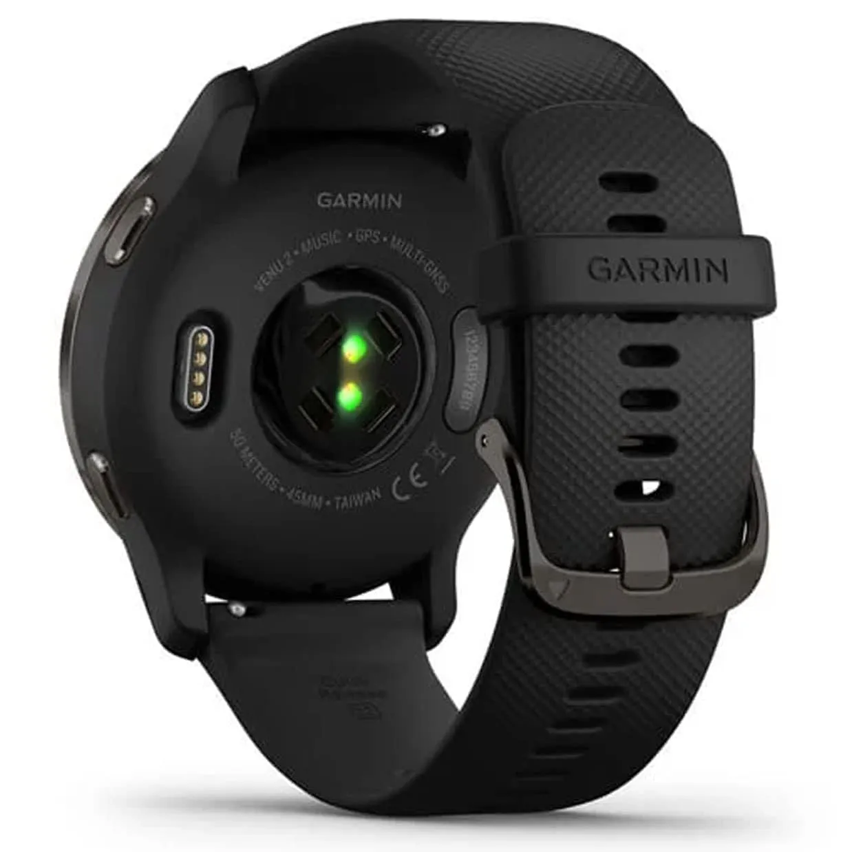 Garmin Venu 2 GPS 43mm Smartwatch, AMOLED Touchscreen, All-day Advanced Health & Fitness Features, Music Storage, Wellness Smartwatch with up to 11 days battery life, Black