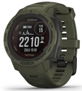 Garmin Watch Instinct Solar Tactical Moss Edition