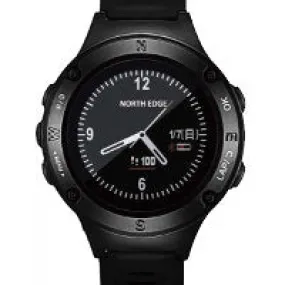 Gps Smartwatch Multisport with Heart Rate Monitor, Pedometer and Barometer by North Edge