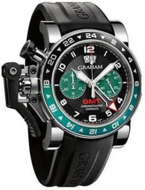 Graham Chronofighter Oversize GMT Green