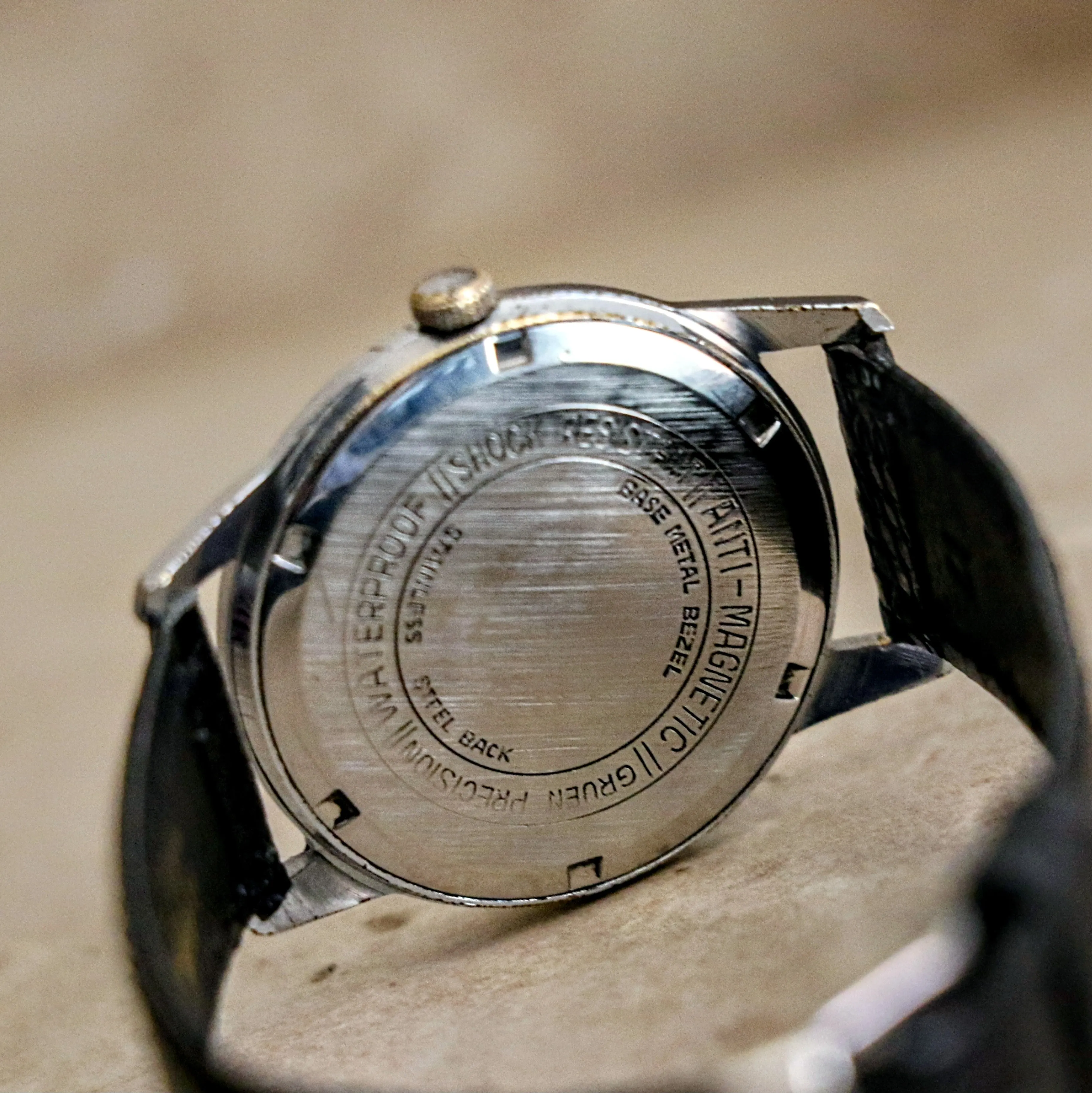 GRUEN Precision Watch 17 Jewels Cal. N510SS Swiss Made Wristwatch