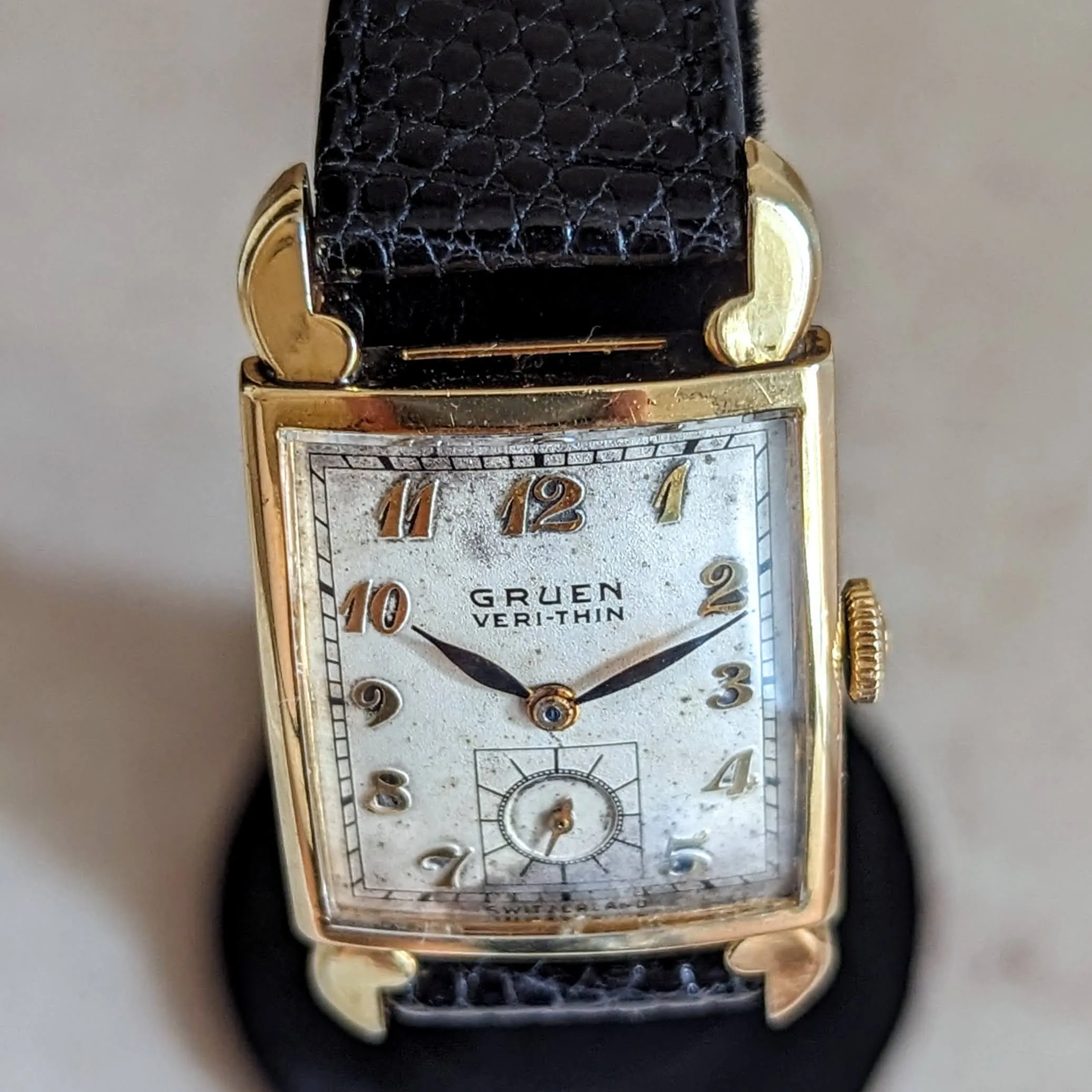 GRUEN Veri-Thin Wristwatch 17 Jewels Swiss Cal. 435 Vintage 1941 Watch