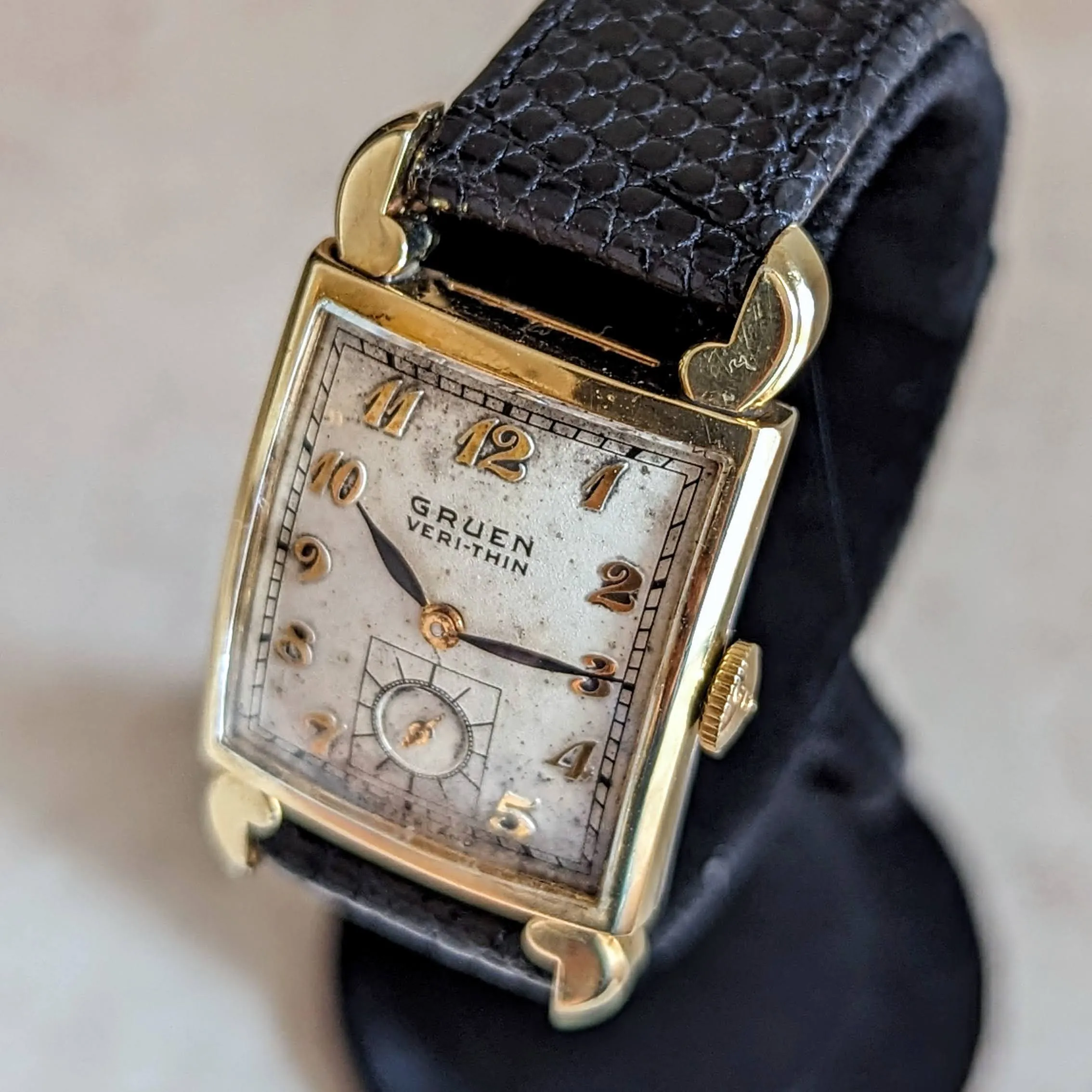 GRUEN Veri-Thin Wristwatch 17 Jewels Swiss Cal. 435 Vintage 1941 Watch