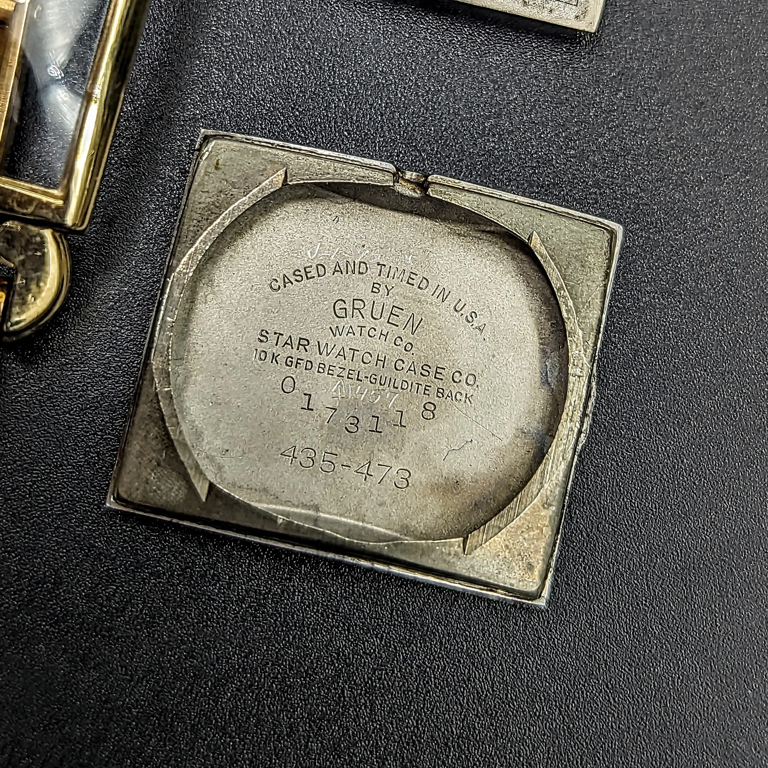 GRUEN Veri-Thin Wristwatch 17 Jewels Swiss Cal. 435 Vintage 1941 Watch