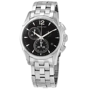 Hamilton Jazzmaster Chronograph Quartz Black Dial Men's Watch H32612131