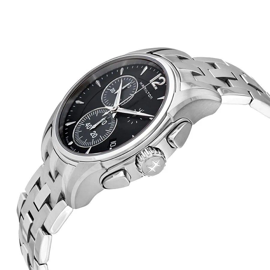 Hamilton Jazzmaster Chronograph Quartz Black Dial Men's Watch H32612131