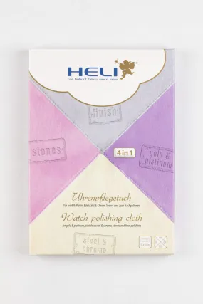 HELI Professional 4-in-1 Watch Cleaning & Polishing Cloth