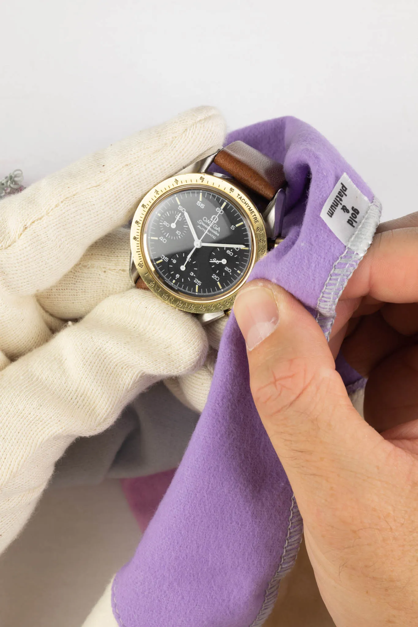 HELI Professional 4-in-1 Watch Cleaning & Polishing Cloth
