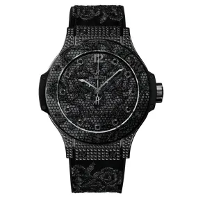 Hublot Big Bang Broderie Stainless Steel Black Diamond Set Limited Edition Ladies Watch 343.SV.6510.NR.0800