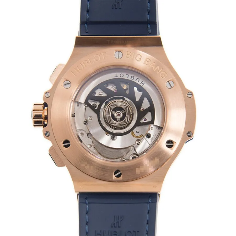 Hublot Big Bang Chronograph Automatic Diamond Blue Dial Men's Watch 341.PX.7180.LR.1204