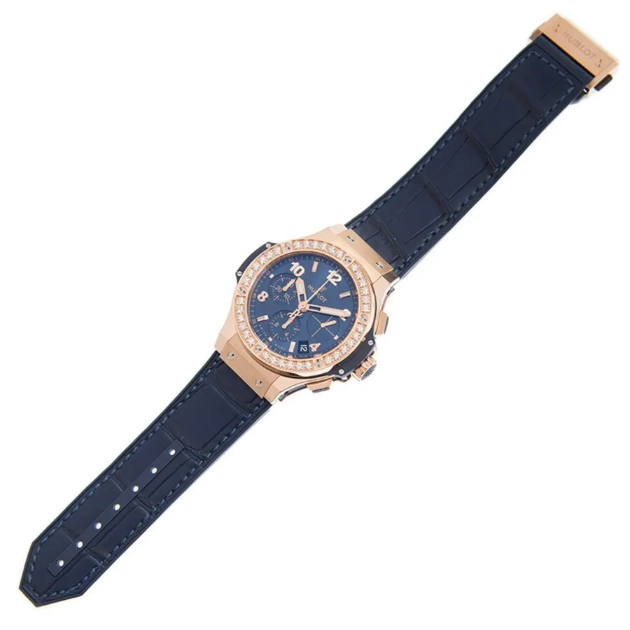 Hublot Big Bang Chronograph Automatic Diamond Blue Dial Men's Watch 341.PX.7180.LR.1204