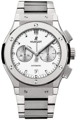 Hublot Classic Fusion Silver Dial Automatic Men's Chronograph Watch 541.NX.2611.NX