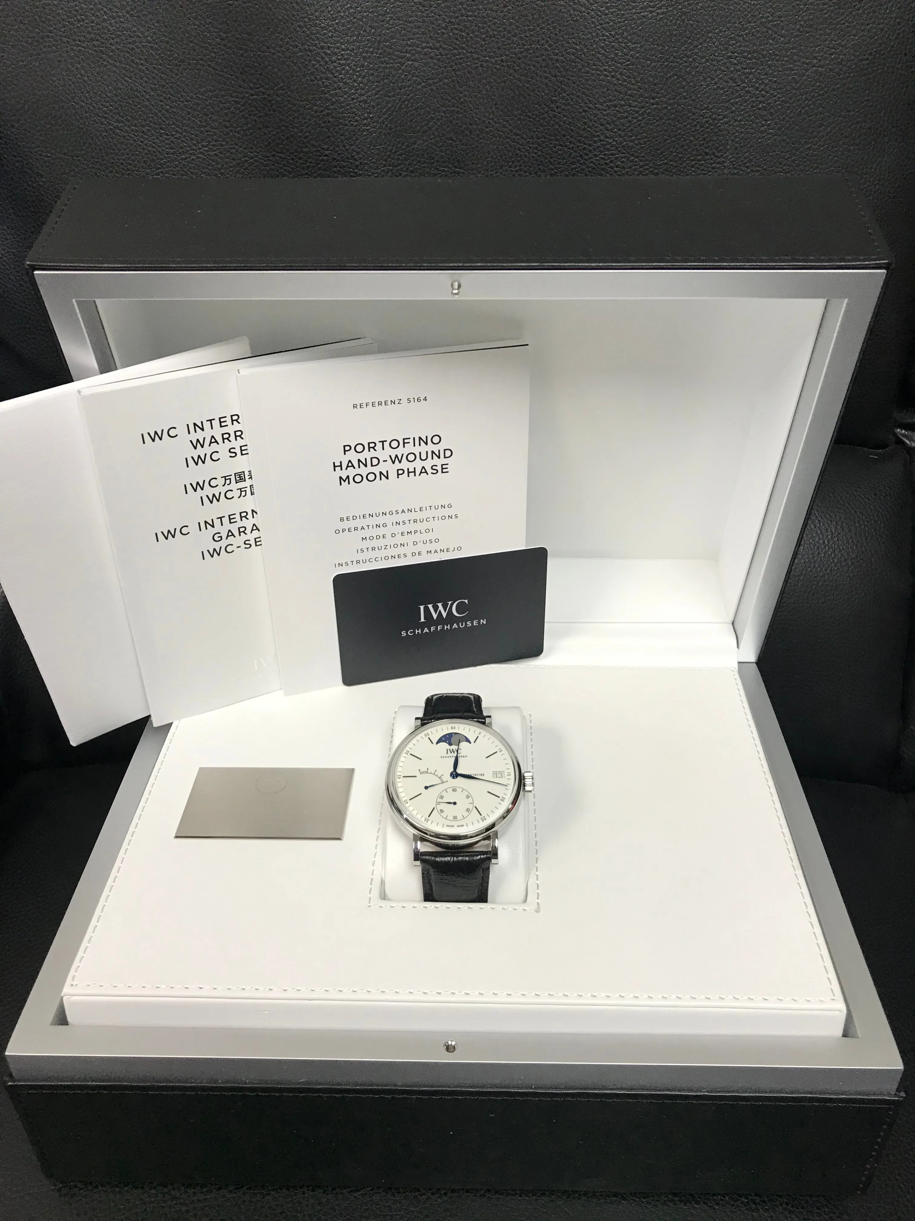 IWC Portofino Portofino IW516406 White Dial Manual wind Men's Watch