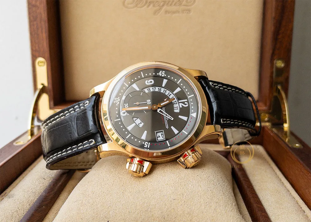 JLC Master Compressor Dualmatic Rose Gold