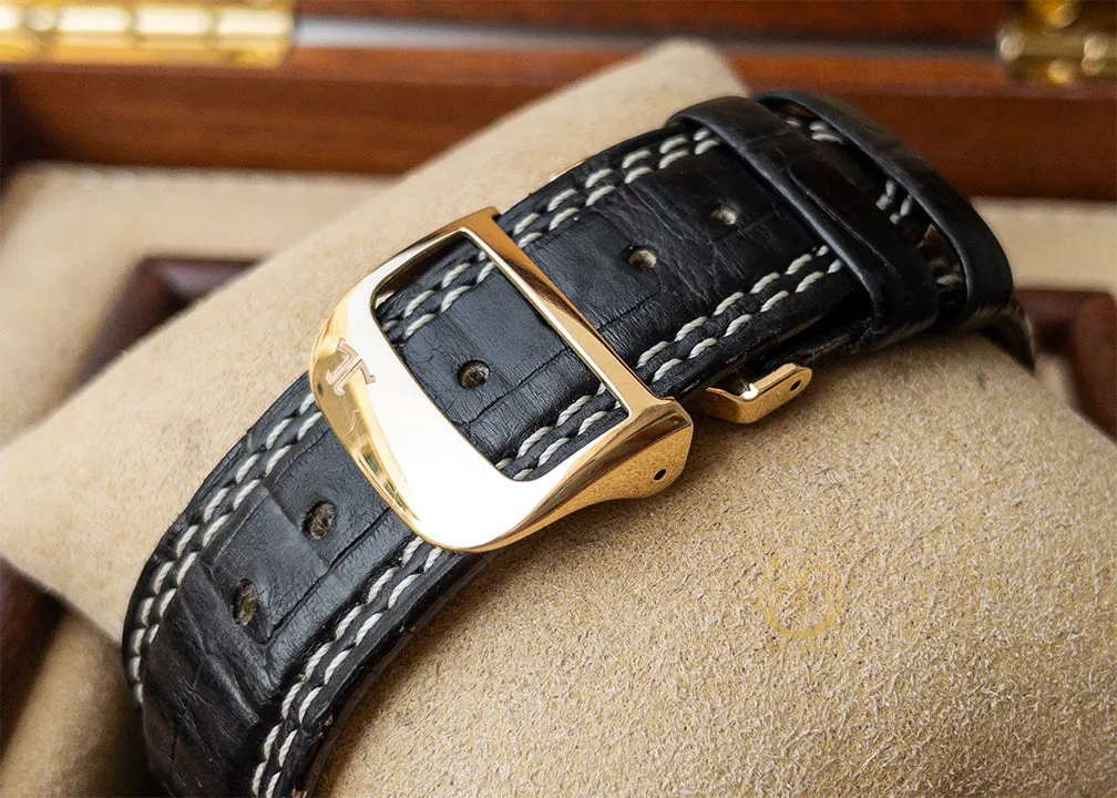 JLC Master Compressor Dualmatic Rose Gold