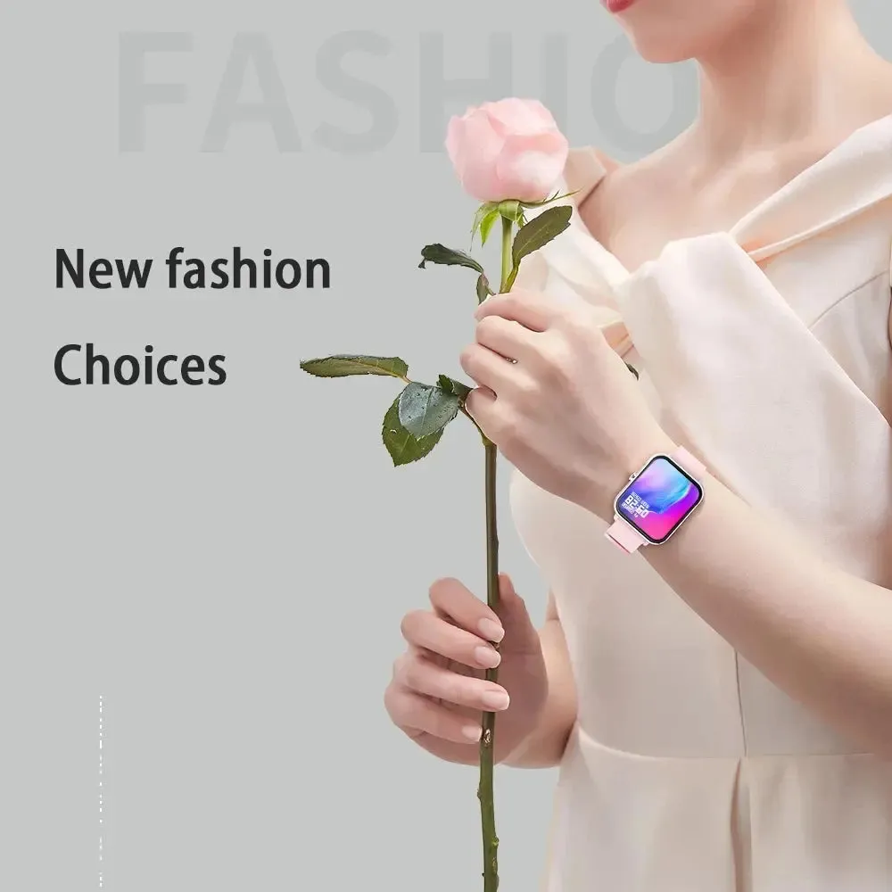 KESHUYOU New i30E Smartwatch Men 1.9” Screen 100 Sport Modes Bluetooth Call IP67 Waterproof Sleep Monitor Smartwatch Women Clock