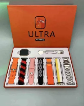 Laxasfit 7 In 1 Ultra Latest Model Smart Watch(random Color)