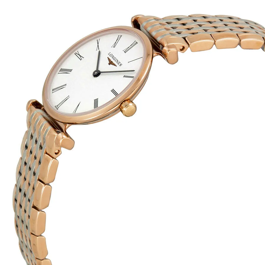 Longines La Grande Classique White Dial Two-tone Ladies Watch L42091917 L4.209.1.91.7