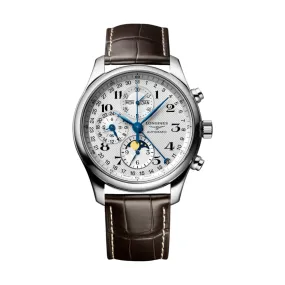 Master Collection Chrono Moonphase Silver Dial, 42mm