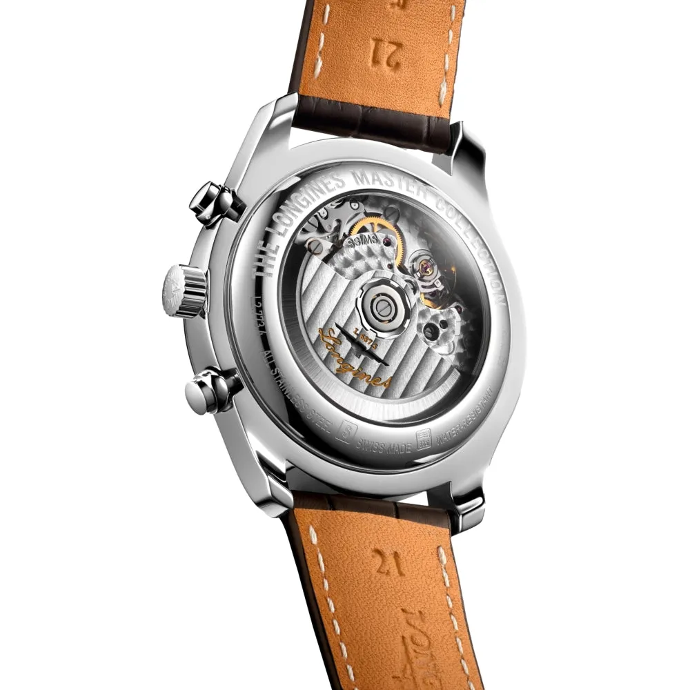Master Collection Chrono Moonphase Silver Dial, 42mm