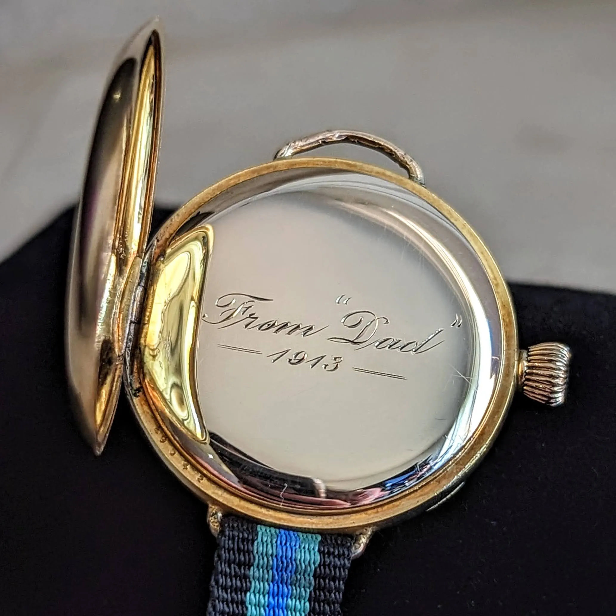 MAYO BROS Wristwatch 15 Jewels 3 ADJ. Swiss Made 14K G.F. Vintage Watch