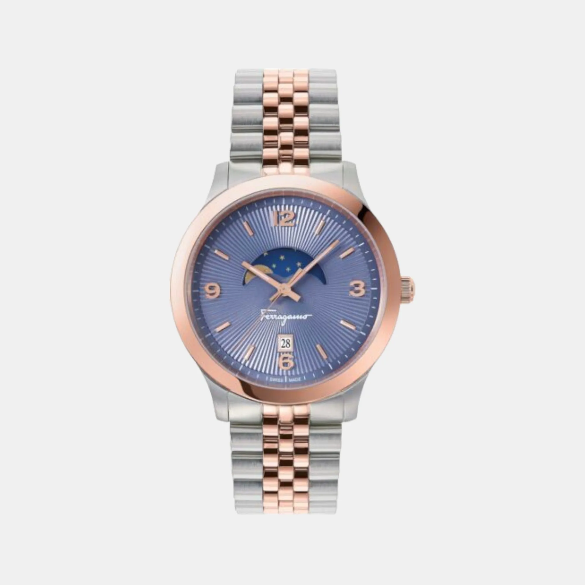 Men Analog Stainless Steel Watch SFMO00322