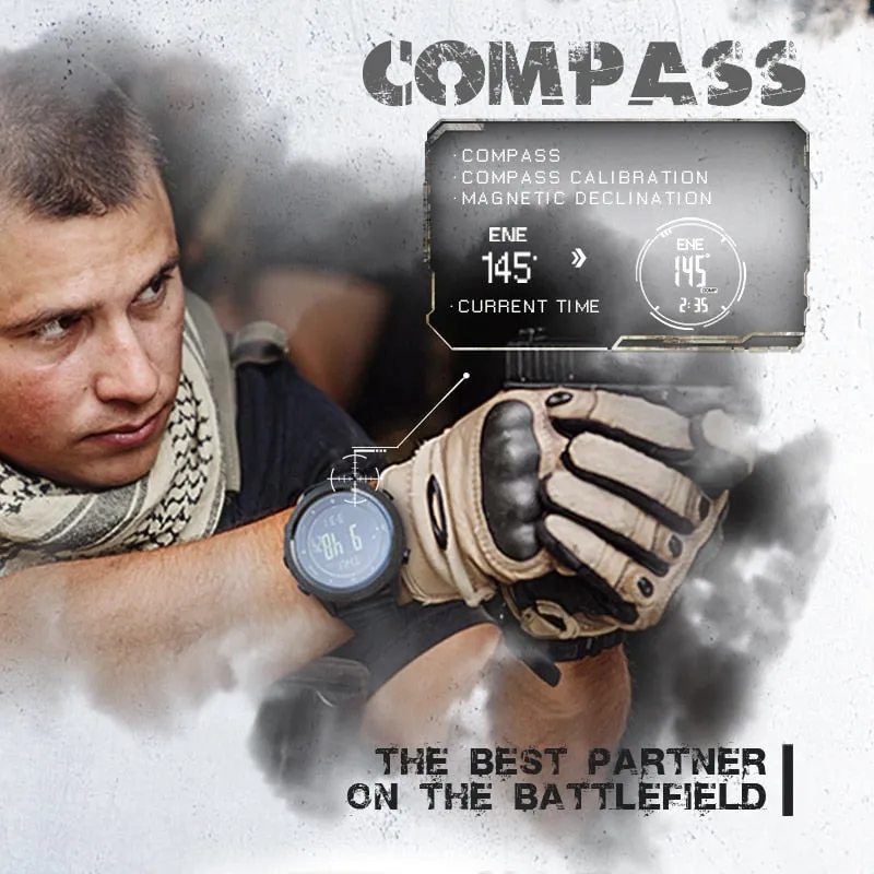 Men Digital Watch Military Army Sports Watches Waterproof  Wristwatch Mens