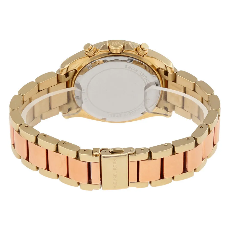 Michael Kors Blair Chronograph Rose Dial Ladies Watch MK6316