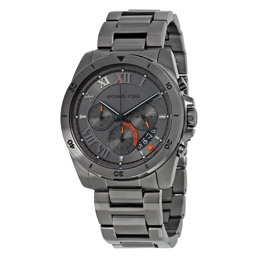 Michael Kors Brecken Chronograph Grey Dial Men's Watch MK8465