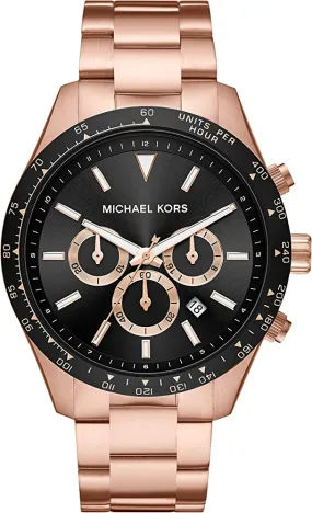 Michael Kors Layton Rose Gold Chronograph Unisex Watch MK8824