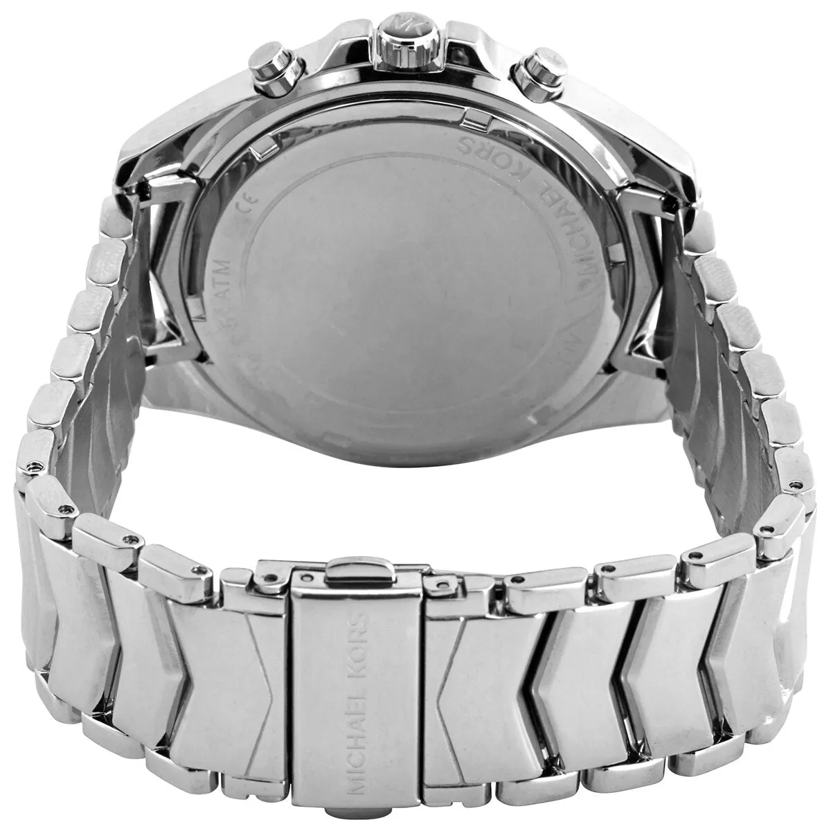 Michael Kors Whitney Chronograph Quartz Crystal Silver Dial Ladies Watch MK6728