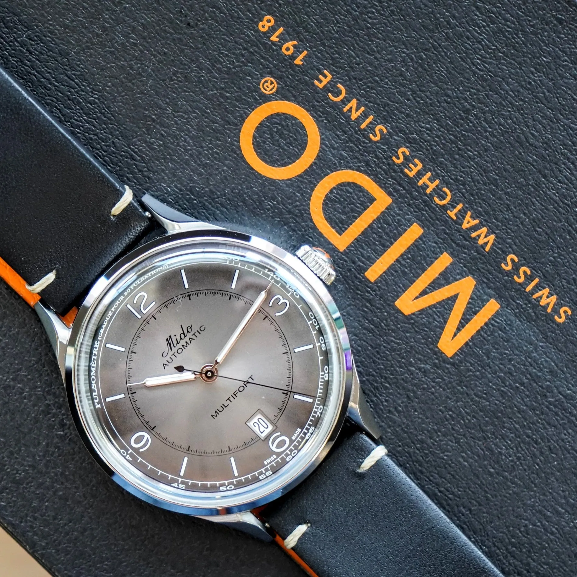 MIDO Multifort Patrimony Automatic Watch M040407A Swiss Wristwatch - ALL Original - IN BOX!